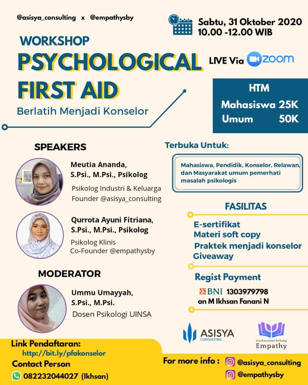 Psychological First Aid by Asisya x Empathy